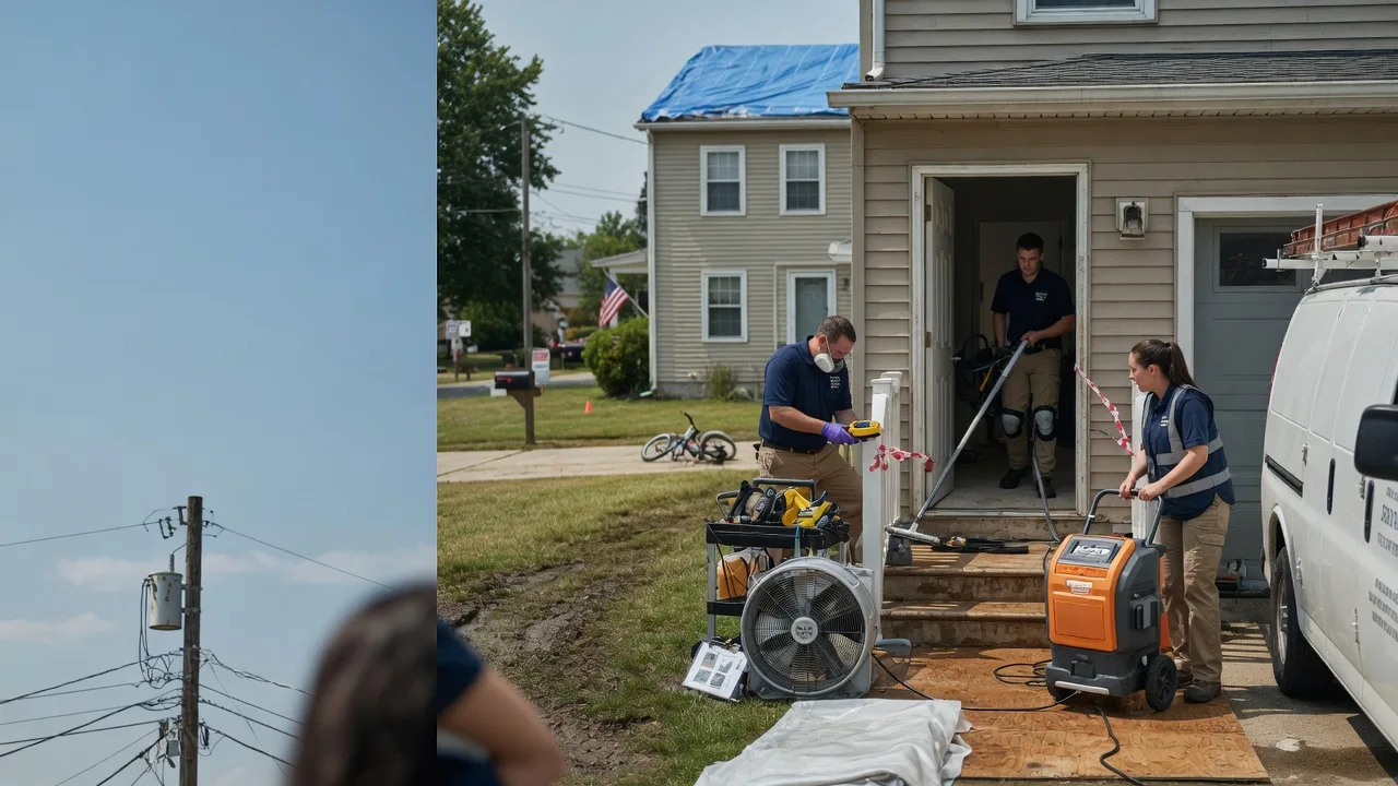 Water Damage Repair in Yorkville, IL near me